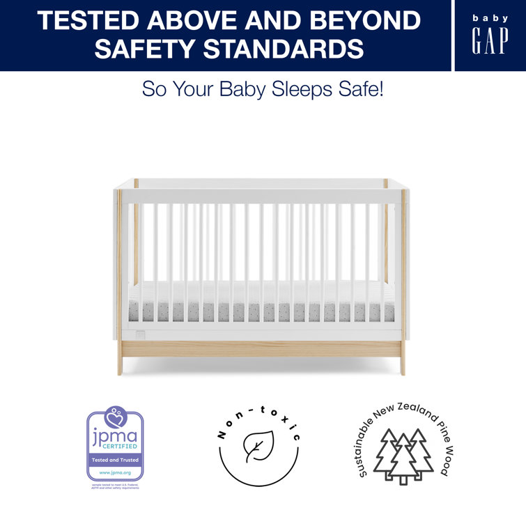 BabyGap Tate 4-In-1 Convertible Crib & Reviews | Wayfair